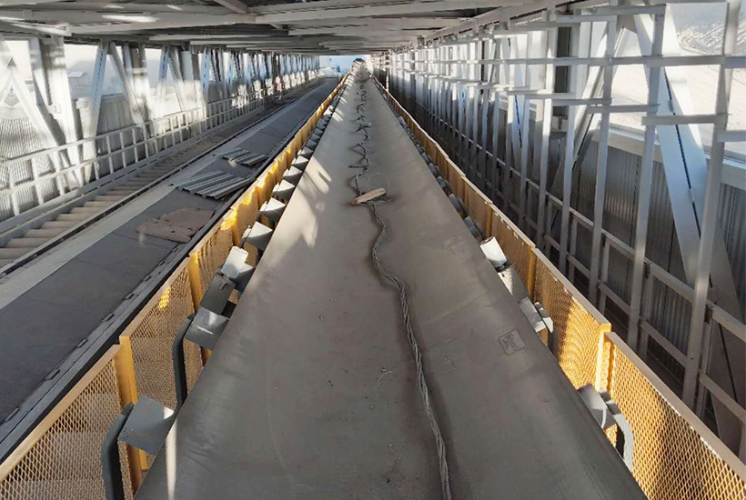 Belt conveyor system